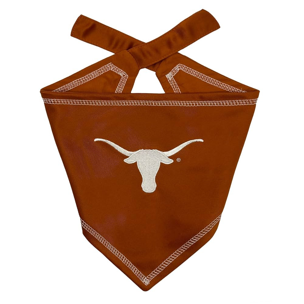 Pets First NCAA Texas Longhorns Tie Bandana, Large/x-Large. Dog Bandana Scarf Bib for Pet Cat Dog... | Amazon (US)