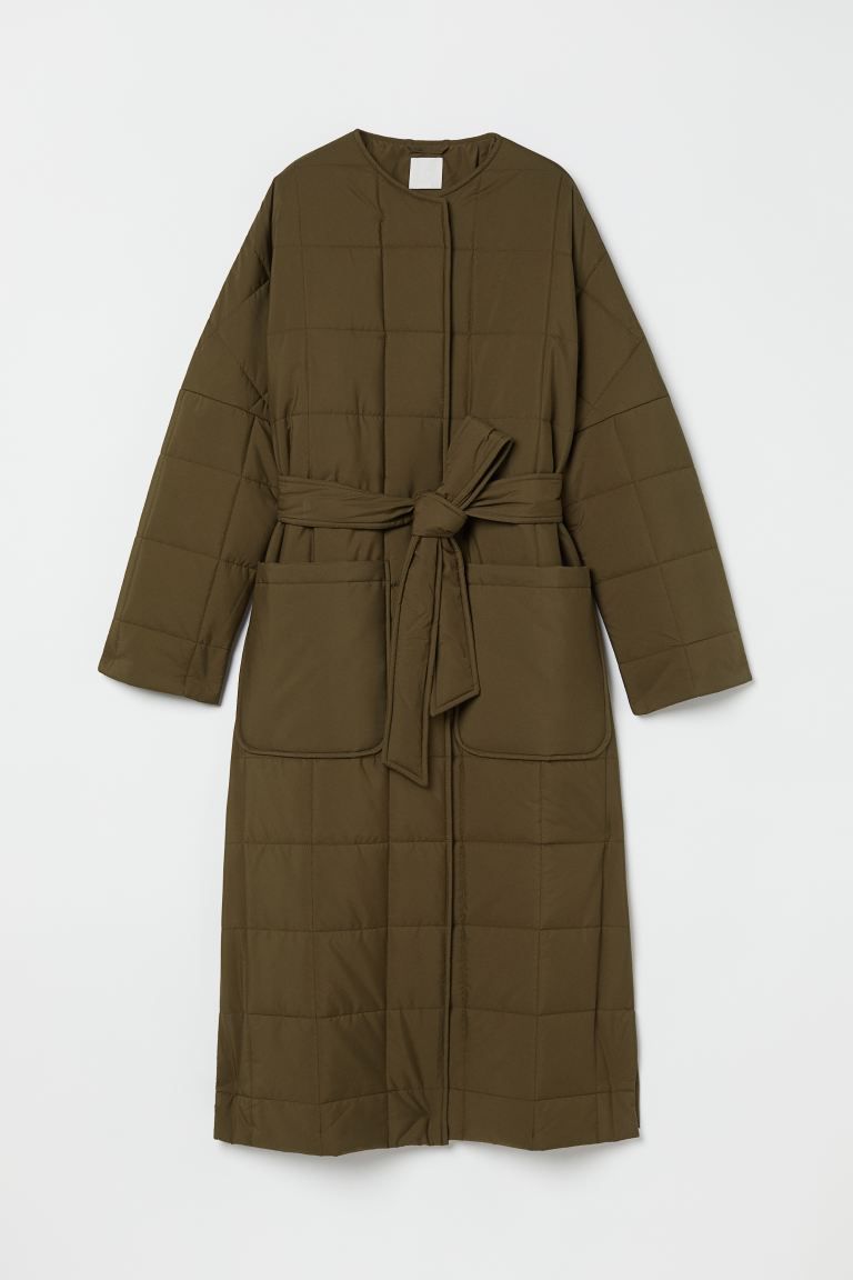 Quilted coat | H&M (UK, MY, IN, SG, PH, TW, HK)