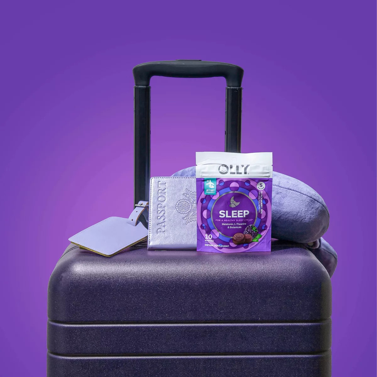 OLLY 3mg Melatonin Sleep Gummies - Blackberry Zen | Target