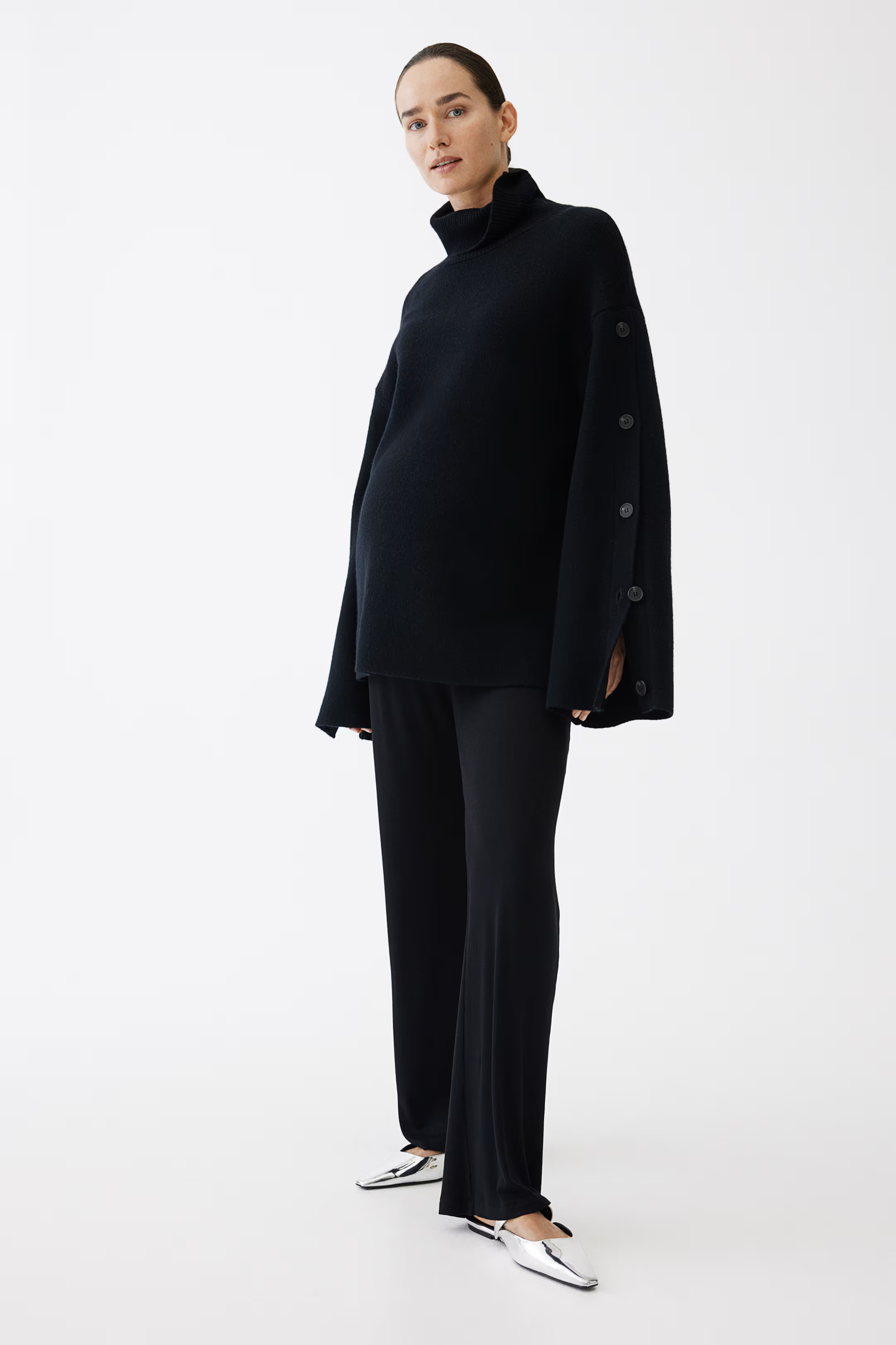 MAMA Before & After Ribbed Jersey Pants | H&M (US + CA)