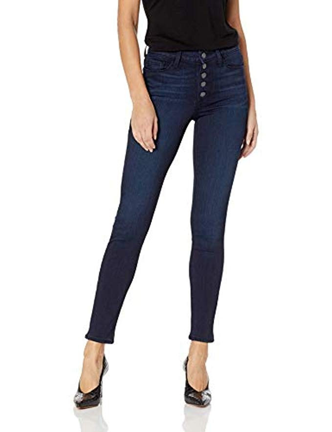 PAIGE Women's Hoxton Ultra Skinny W/Exposed Button Fly | Amazon (US)