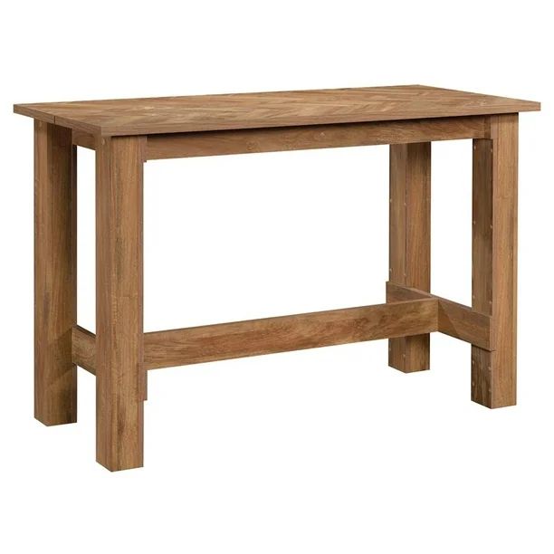 Sauder Boone Mountain Counter Height Dining Table in Sindoori Mango Beige | Walmart (US)