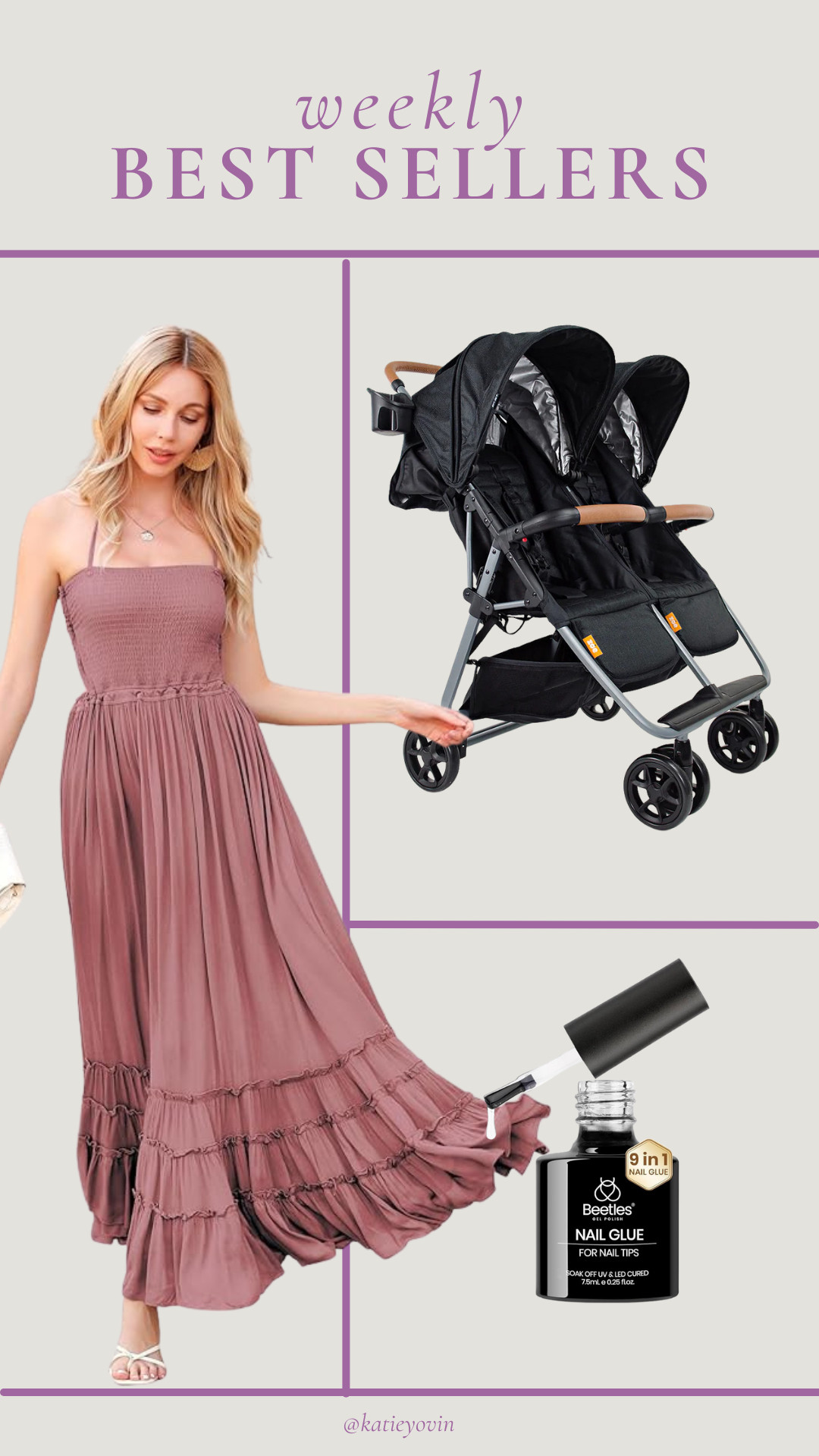 Weekly best sellers this week!

Mom Life. Double Strollers. Travel Strollers.
 

 #LTKValentine #LTKBeauty #LTKBaby