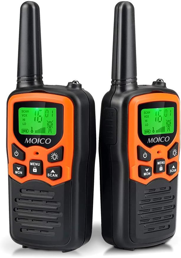 Walkie Talkies, MOICO Long Range Walkie Talkies for Adults with 22 FRS Channels, Family Walkie Ta... | Amazon (US)