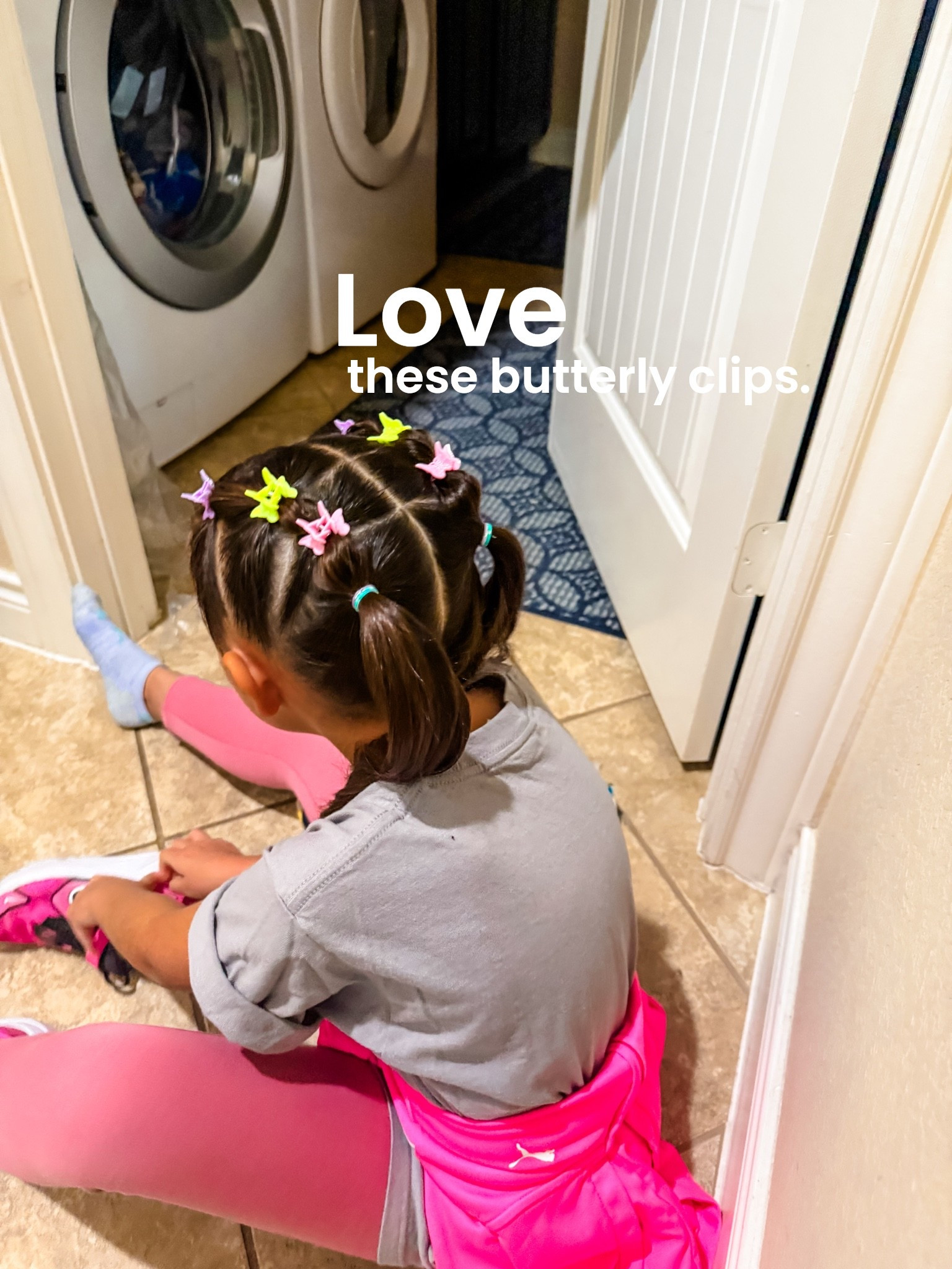 I love finding fun ways to style my daughters hair. 
These fun colored butterfly 🦋 clips are a favorite of mine. 
Girls hairstyle

#LTKmomlife #LTKKids #LTKOver40