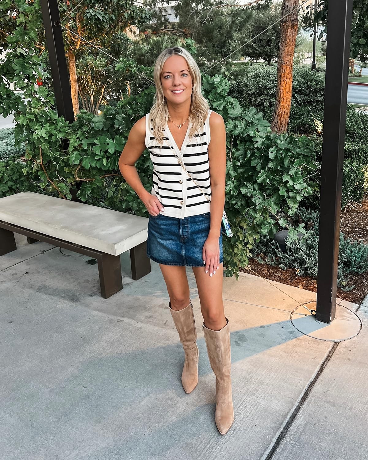 Looking for a cute and comfy outfit for this season? I'm loving this outfit idea that is great for spring and summer! 

vacation outfit idea, casual look, everyday style, amazon fashion, affordable style, cute tote bag, spring fashion, trendy look, denim style, top picks, amazon favorite

#LTKStyleTip #LTKSeasonal #LTKU