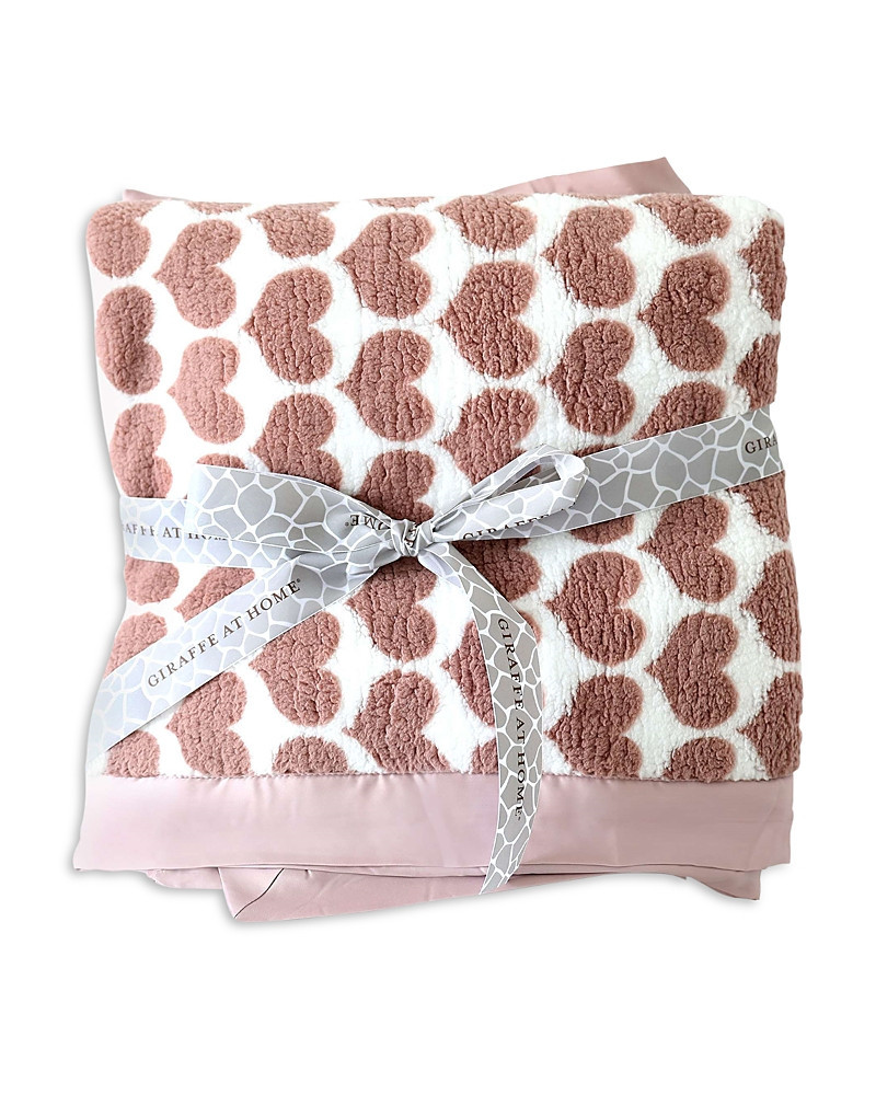 Little Giraffe Chenille Heart Army Blanket - Baby | Bloomingdale's (US)