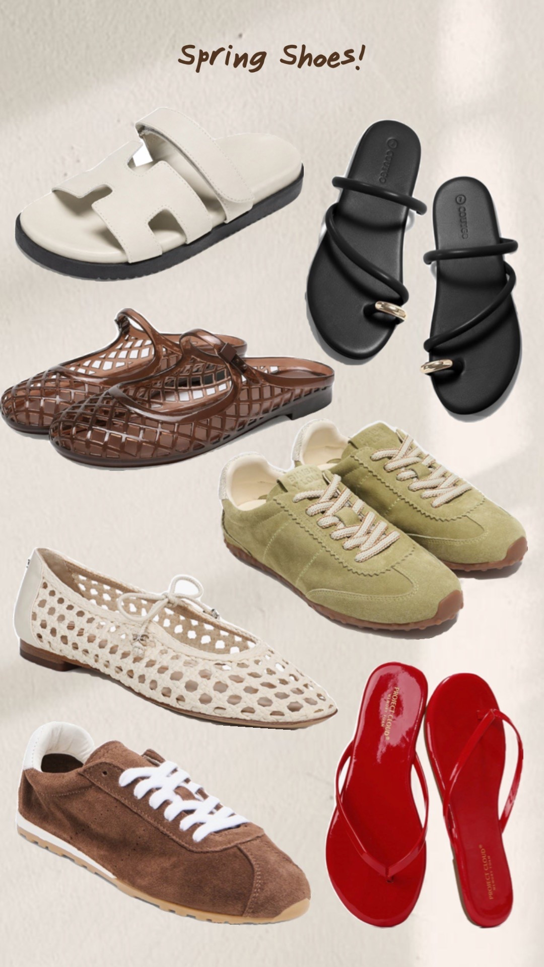 Spring shoes I LOVE and have in my cart right now!! Loving all things jelly, red, and low-profile this year!

Spring Shoes | Spring Finds | Sandals | Low Profile Sneaker

#spring #springfinds #springsneaker #lowprofilesneaker #springshoe #shoehaul

#LTKSaleAlert