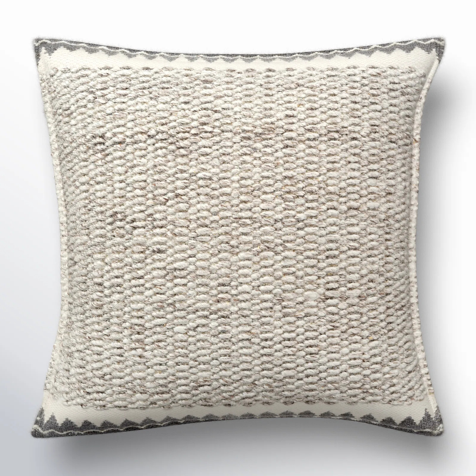 Reni Wool Blend Throw Square Pillow | Wayfair North America