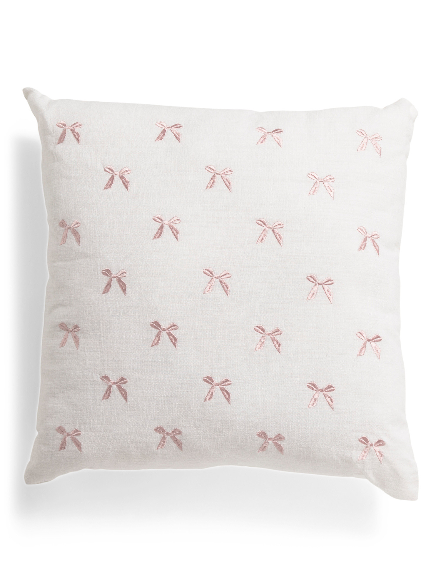 20x20 Eloise Bow Toss Pillow | TJ Maxx