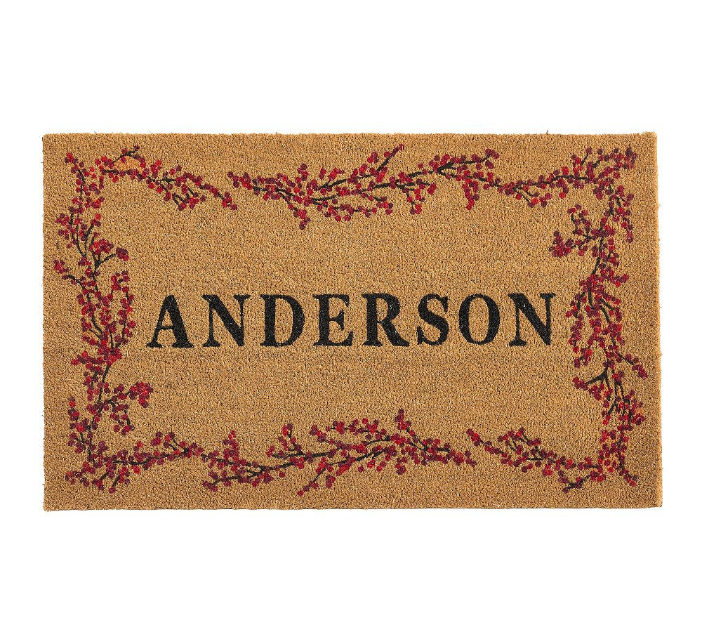 Personalized Berry Doormat, Multi, 22"" x 36 | Pottery Barn (US)