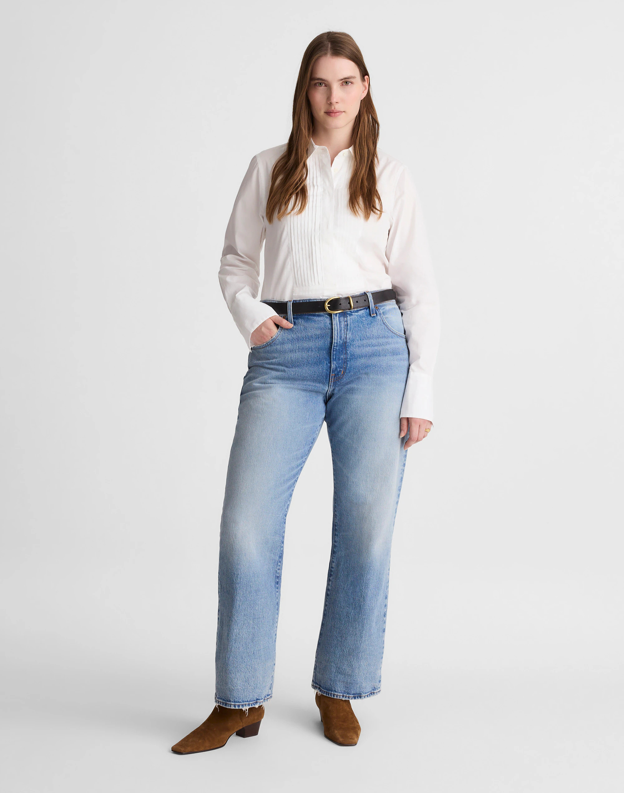 Petite Relaxed Bootcut Jeans | Madewell
