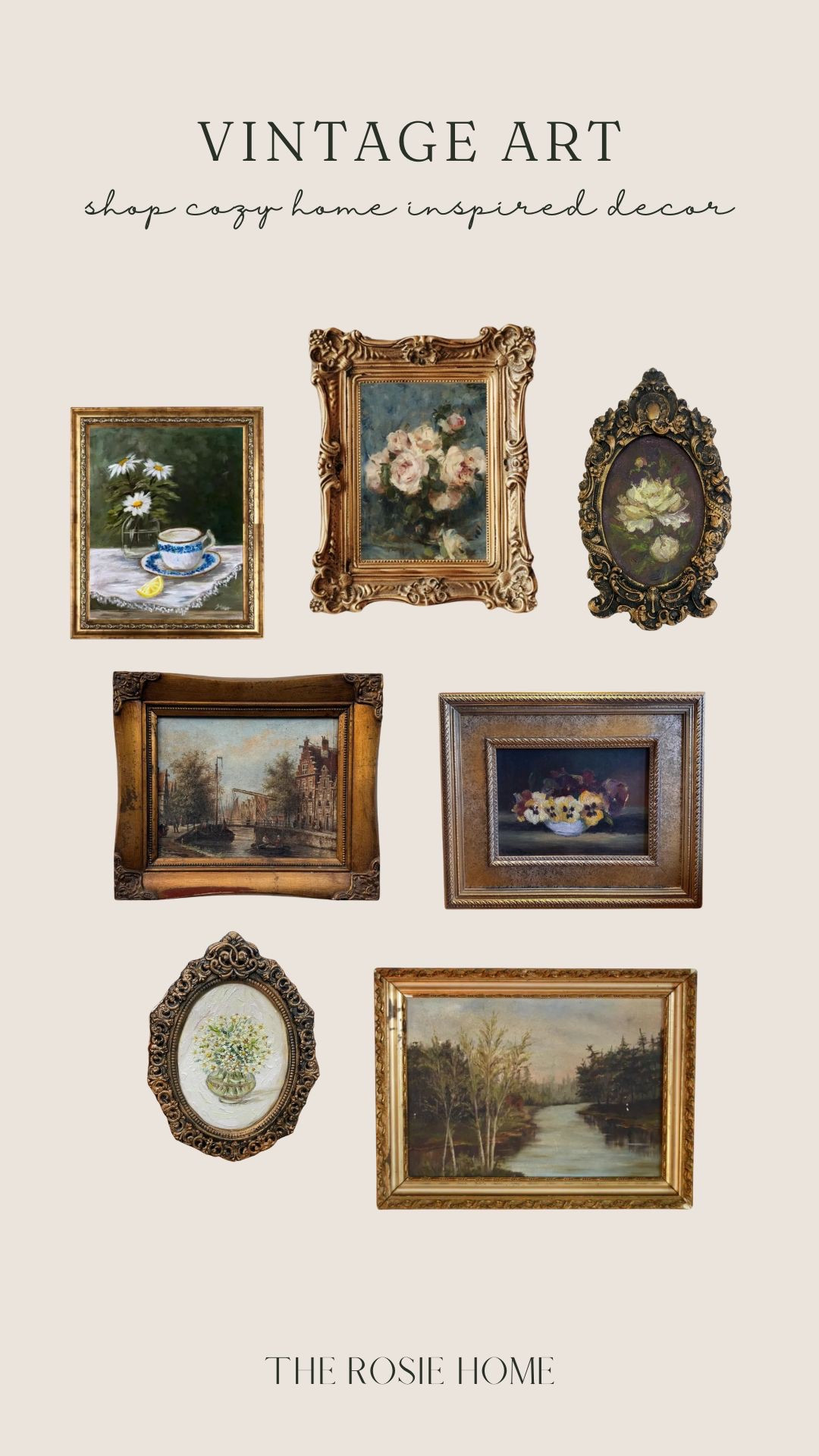 Vintage inspired art is the fastest way to add character and beauty to your home! 

#LTKHome