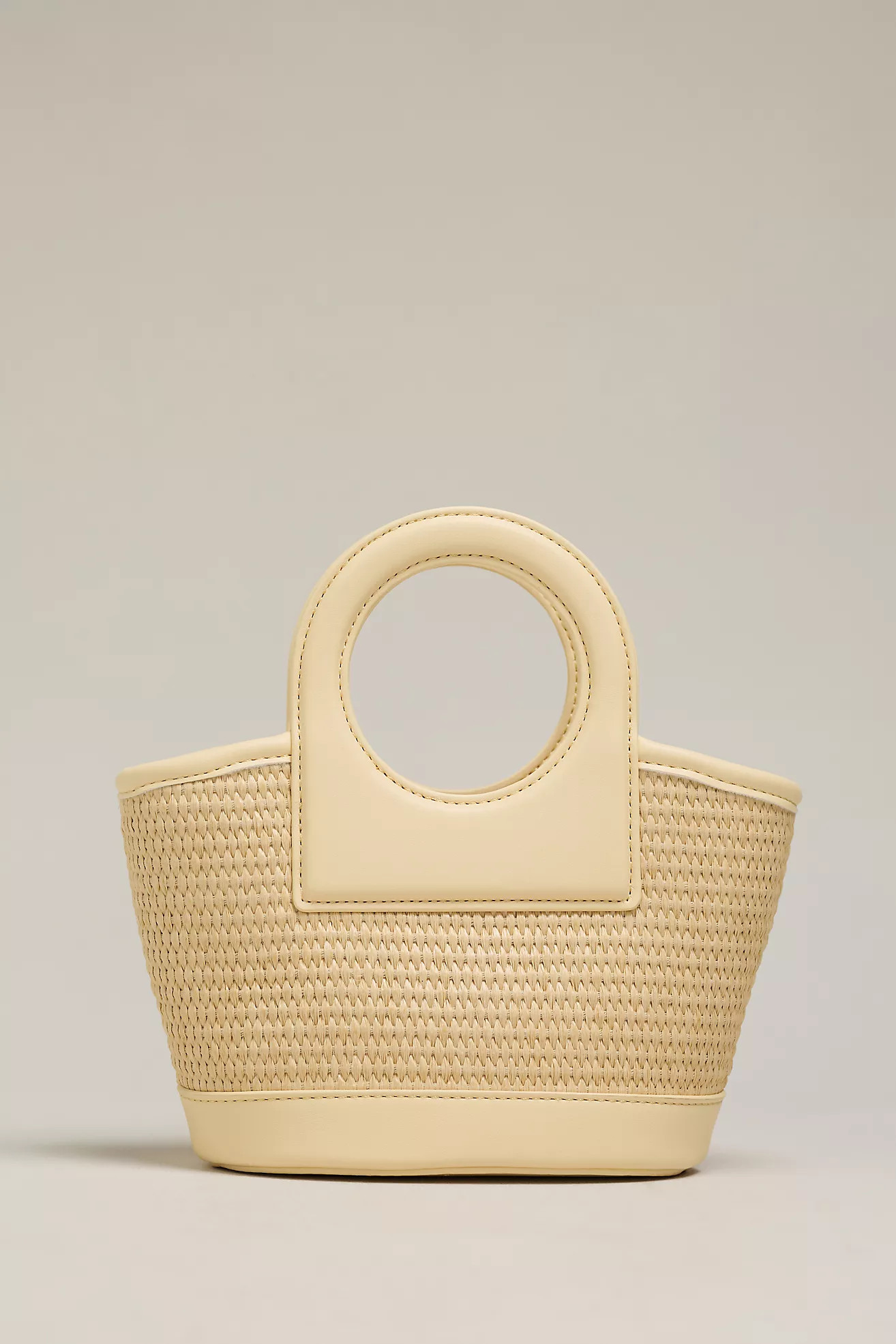 Melie Bianco Carson Raffia Handbag | Anthropologie (US)