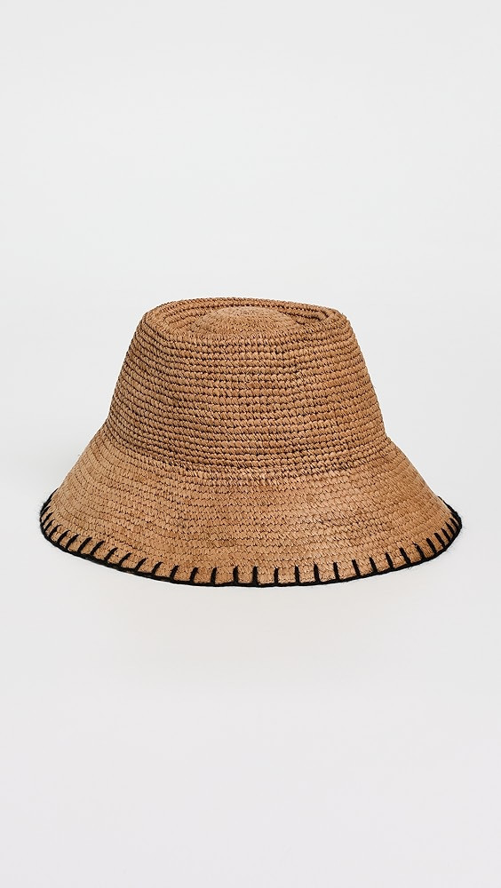Blanket Stitch Lantern Hat | Shopbop
