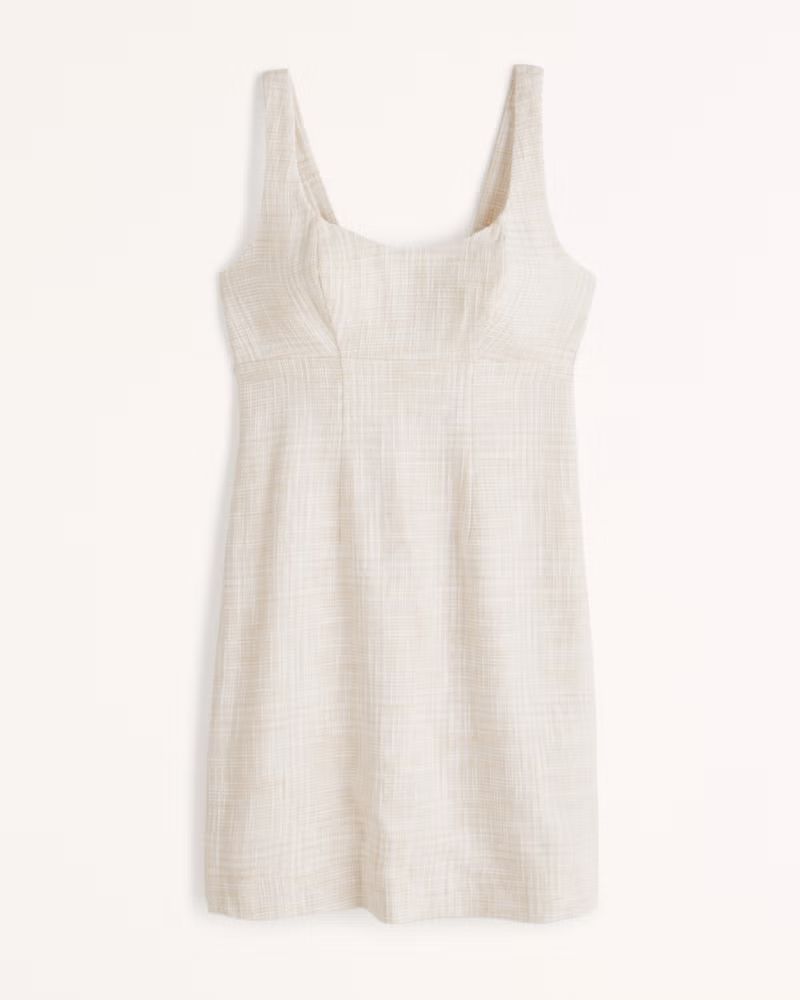 Tweed Corset Mini Dress | Abercrombie & Fitch (US)