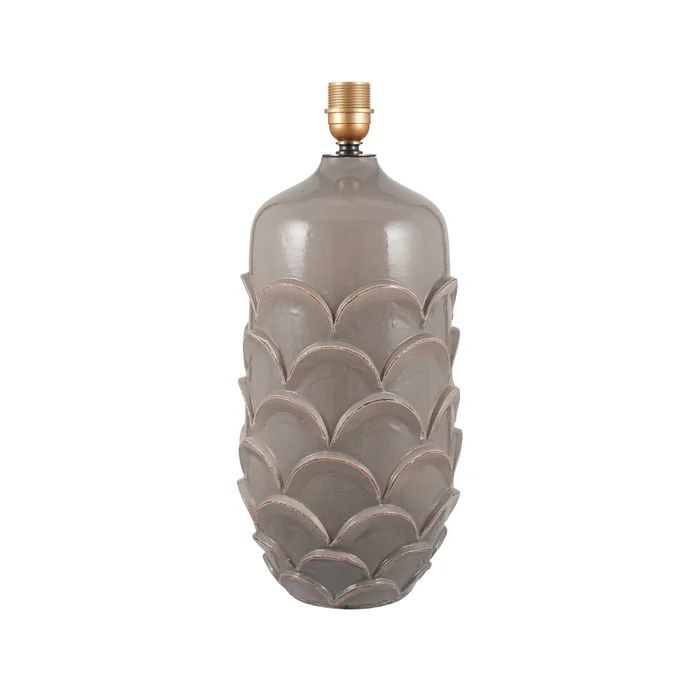 Grey Textured Ceramic Table Lamp Base | La Redoute (UK)