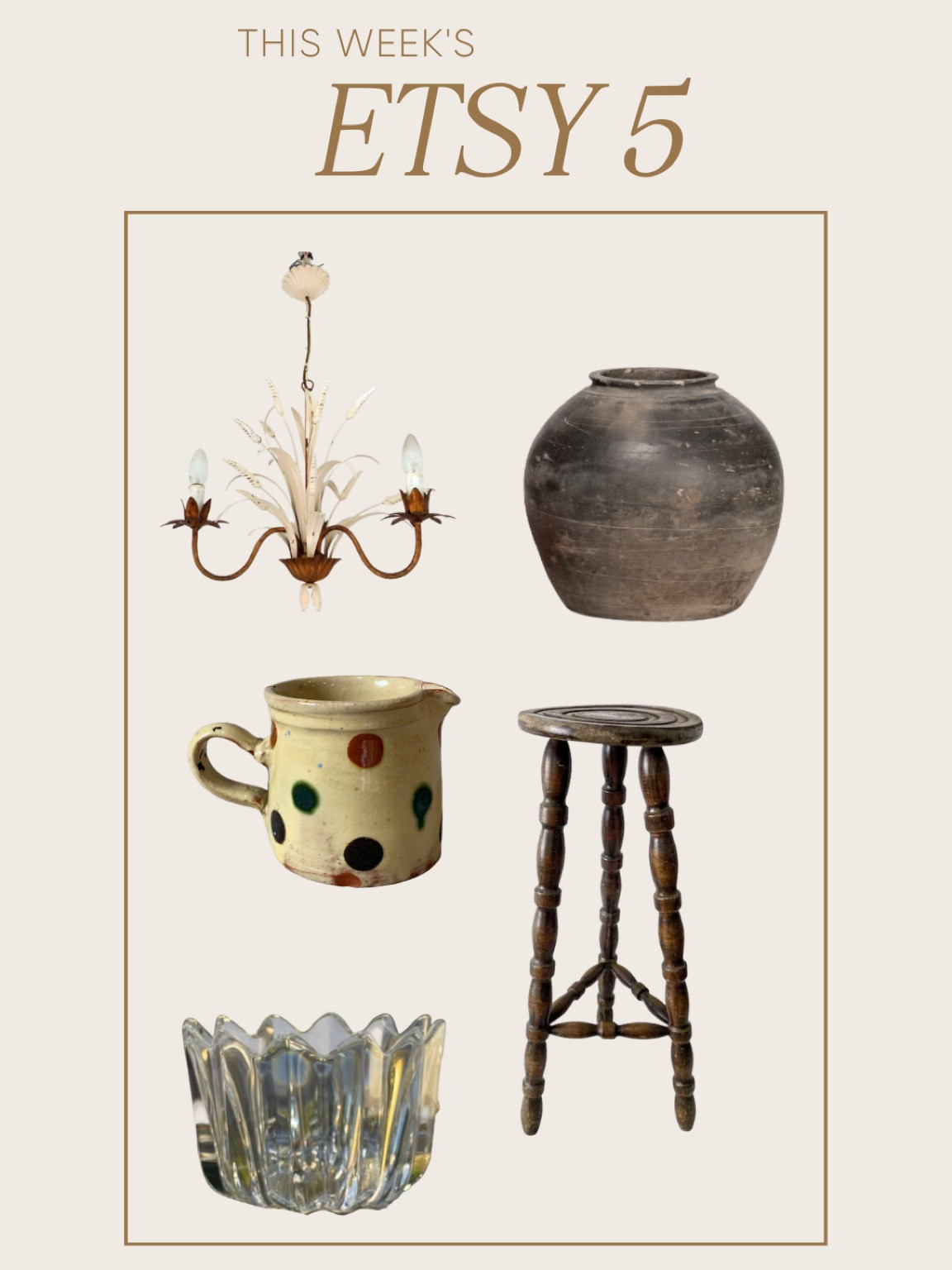 this week’s vintage treasures ⚡️

#LTKhome