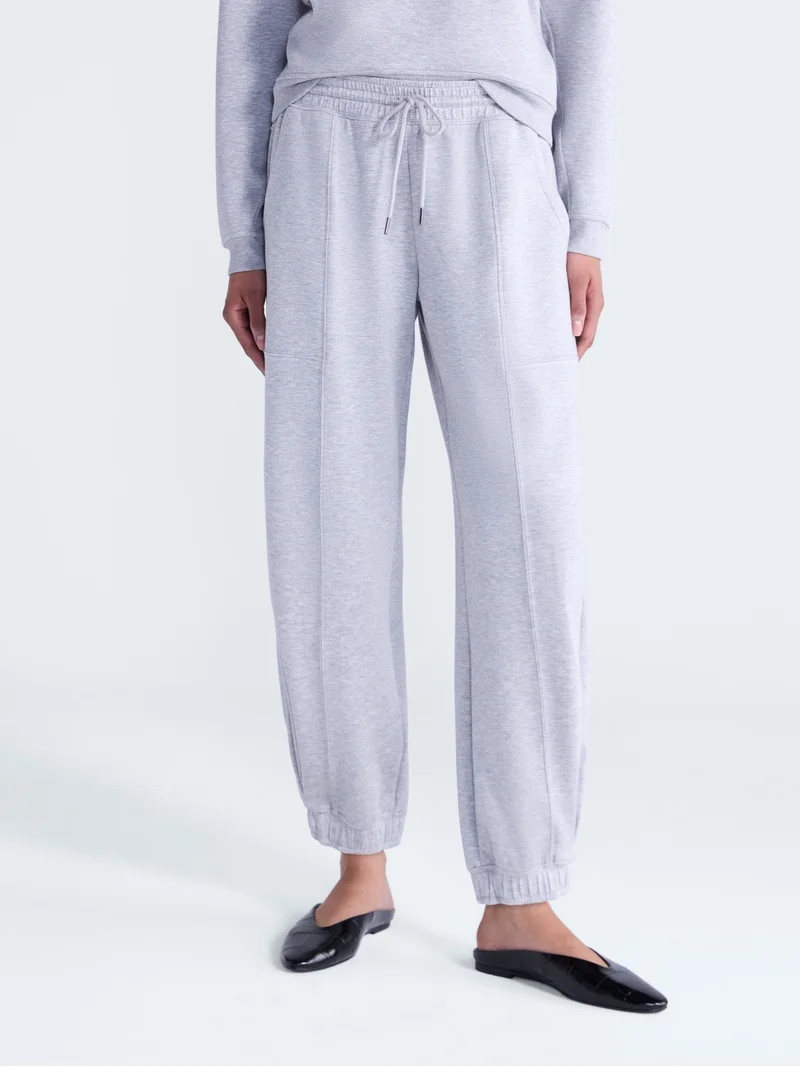 Scoop Women's and Plus Scubaknit Barrel Pants, Regular, Short Lengths, Sizes SX-4X | Walmart (US)