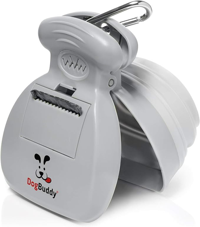 DogBuddy Pooper Scooper, Portable Dog Poop Scooper, Sanitary Dog Waste Pick Up, Heavy Duty Dog Wa... | Amazon (US)
