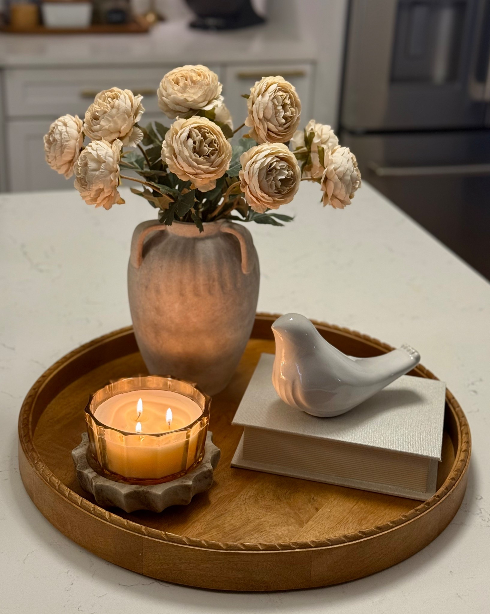 My beige peonies are back in stock! The quality and price of these is great. They sold out quickly last time I shared them. If you like neutrals you should check out the coffee peonies as well. These stems come in 5 colors. 🤎

#LTKHome #LTKSeasonal