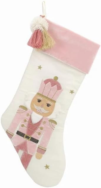 MON AMI Tasseled Nutcracker Christmas Stocking – 21”, Perfect for Monogramming, Xmas Socks, H... | Amazon (US)