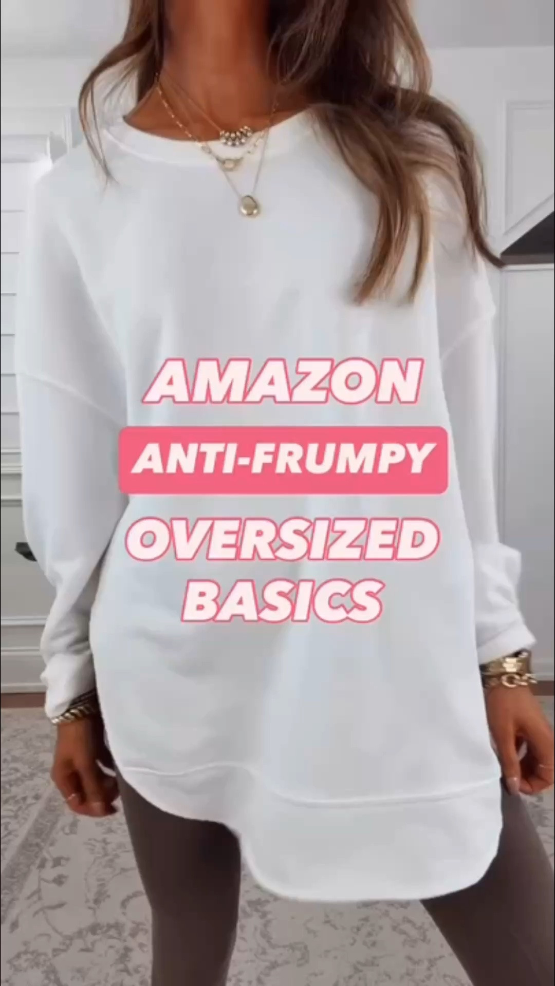 Oversized basics | Amazon basics | anti frumpy pullover | flattering oversized | Amazon fashion

#LTKmomlife #LTKSeasonal #LTKootd