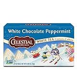 Celestial Seasonings White Tea, White Chocolate Peppermint, 20 Count (Pack of 6) | Amazon (US)