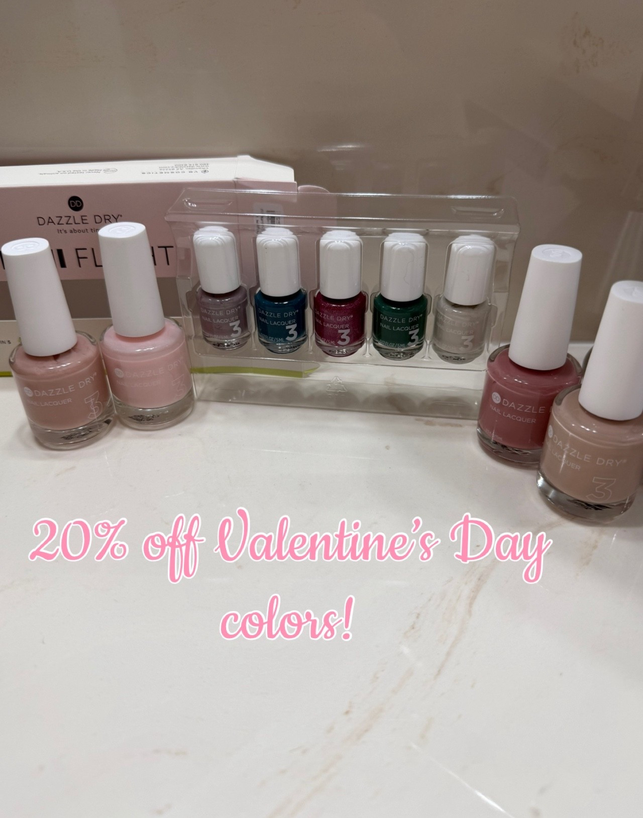 Dazzle Dry is 20% off right now for all your favorite romantic colors! 

#LTKselfcare #LTKBeauty #LTKSaleAlert
