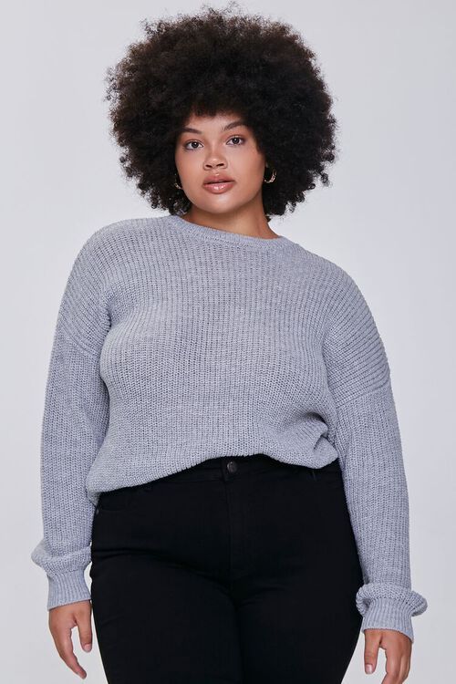 Plus Size Drop-Sleeve Sweater | Forever 21 (US)