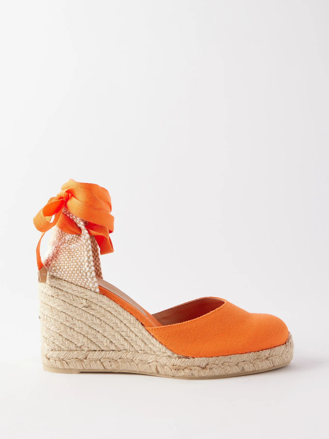 Carina 80 canvas & jute espadrille wedges | Castañer | Matches (APAC)