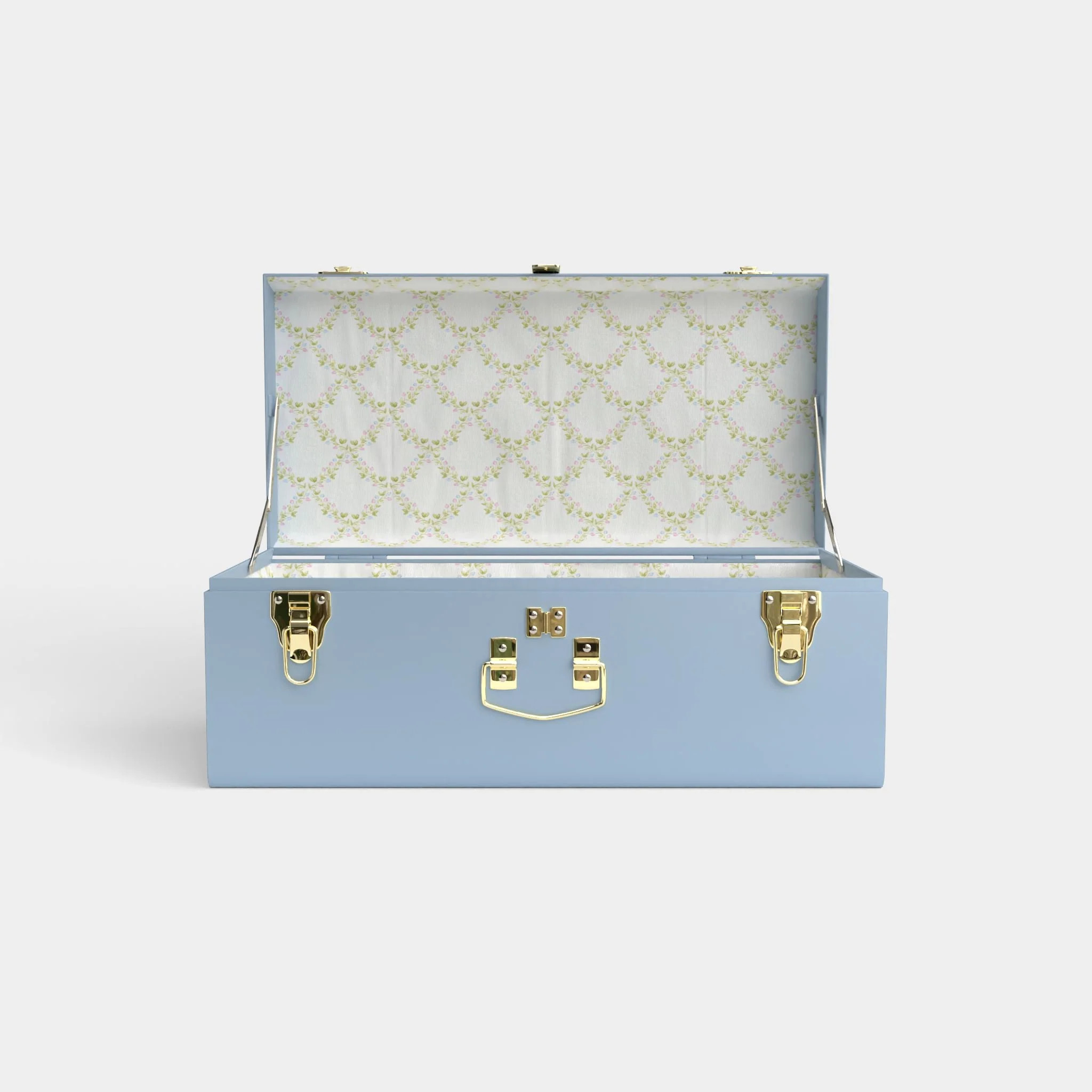 Petite Classic Trunk - Light Blue | Petite Keep, LLC