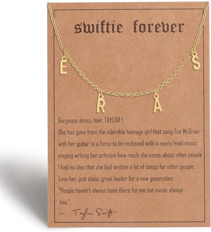 NONTAI TS Inspired Necklace for Women, SWIFTIE Outfit Jewelry - Folklore Lover Reputation 1989 Re... | Amazon (US)