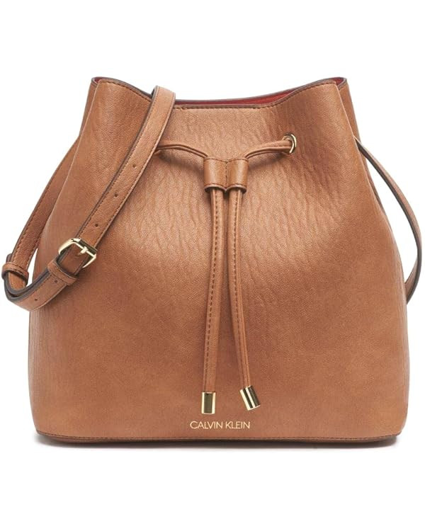 Calvin Klein Women's Gabrianna Novelty Bucket Shoulder Bag | Amazon (US)