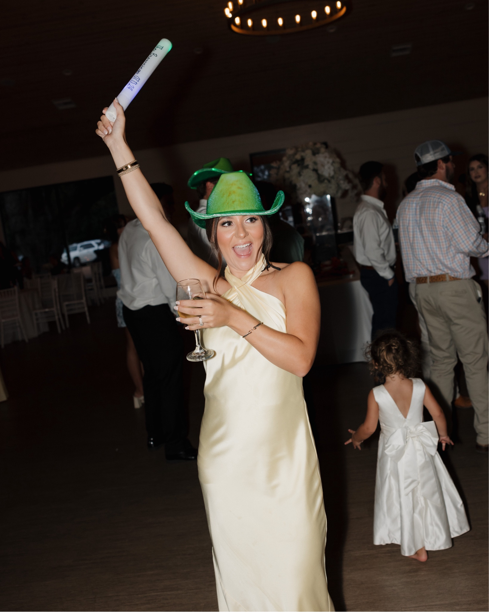 Light up cowgirl hats + light up foam wands make for a fun reception!

#LTKFindsUnder100 #LTKWedding #LTKParties
