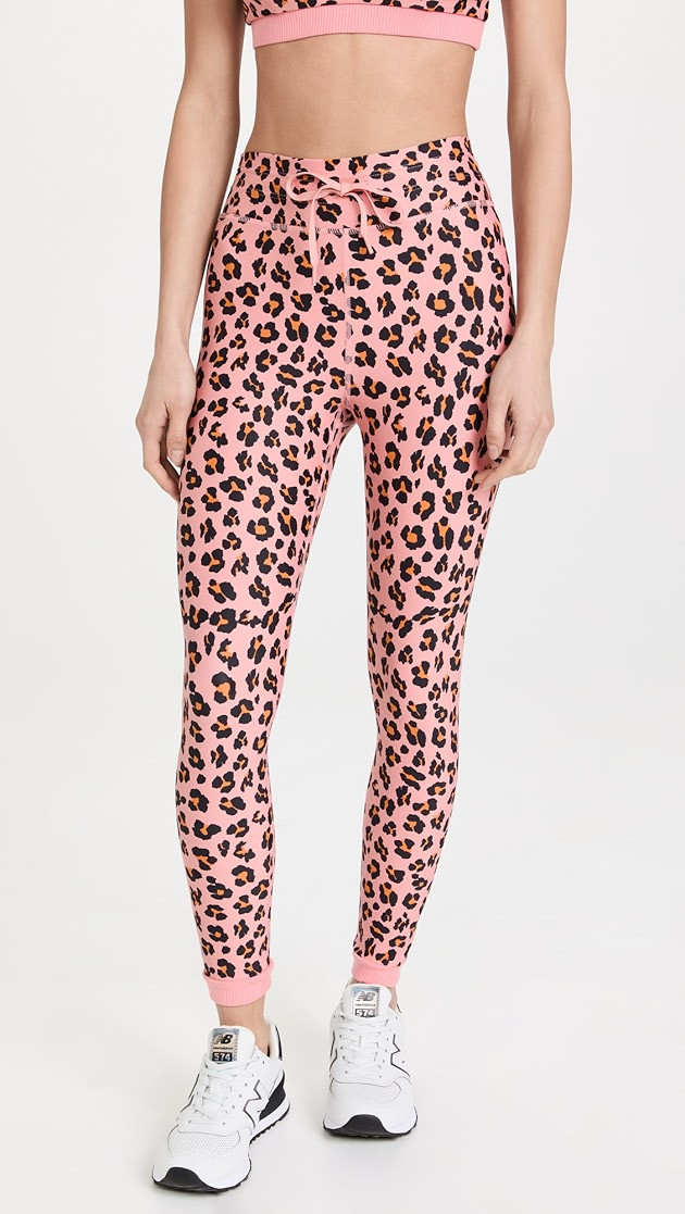 Rose Cheetah Midi Pants | Shopbop