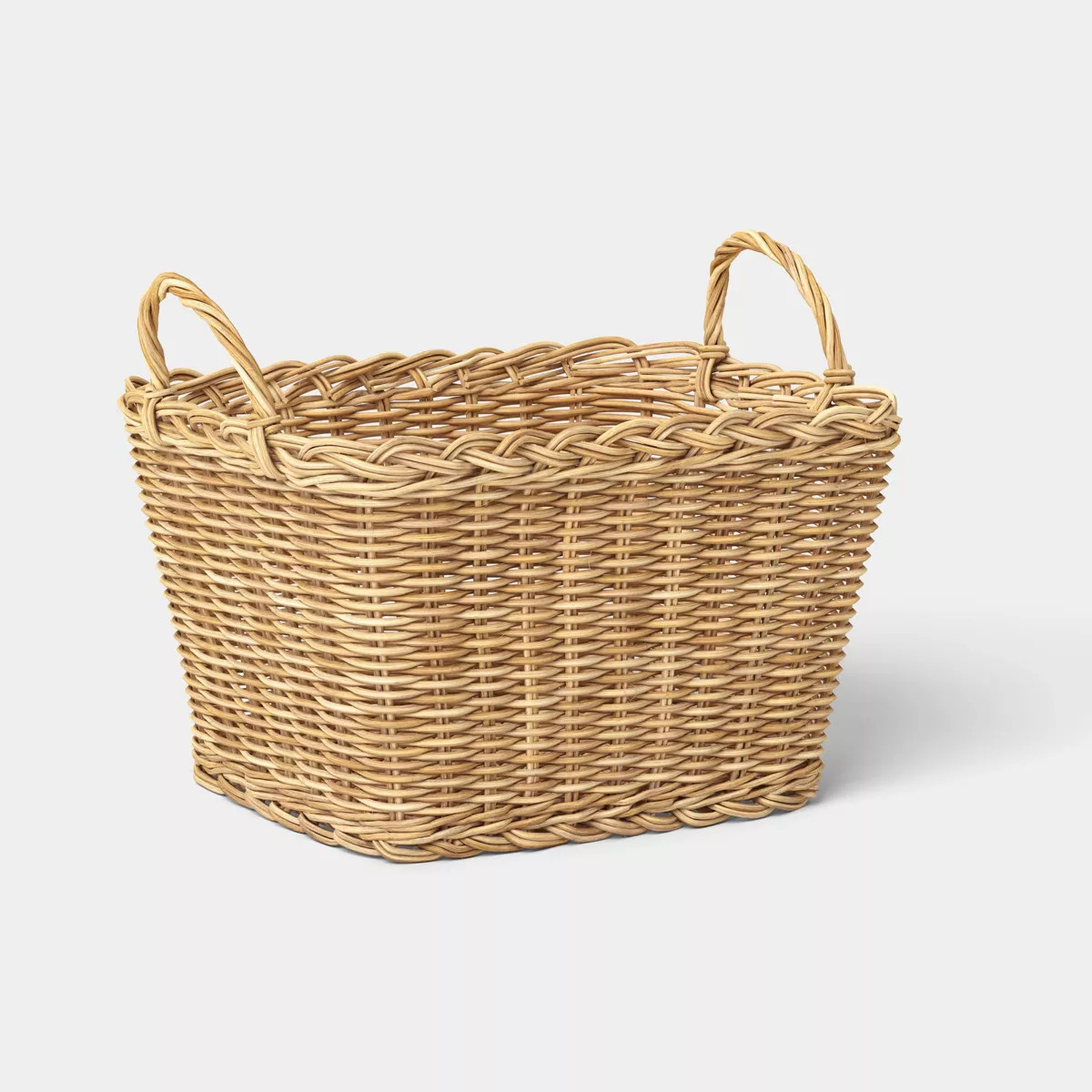 Warm Wicker Tapered Basket - Threshold™ | Target