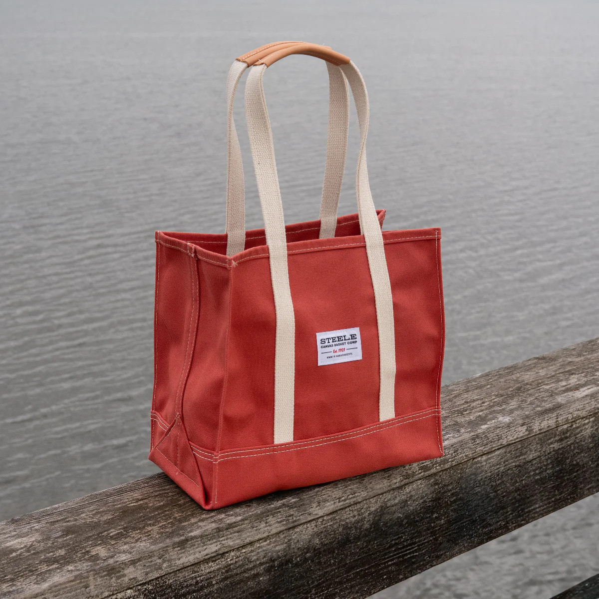 Nantucket Red Island Tote | Steele Canvas Basket Corp.