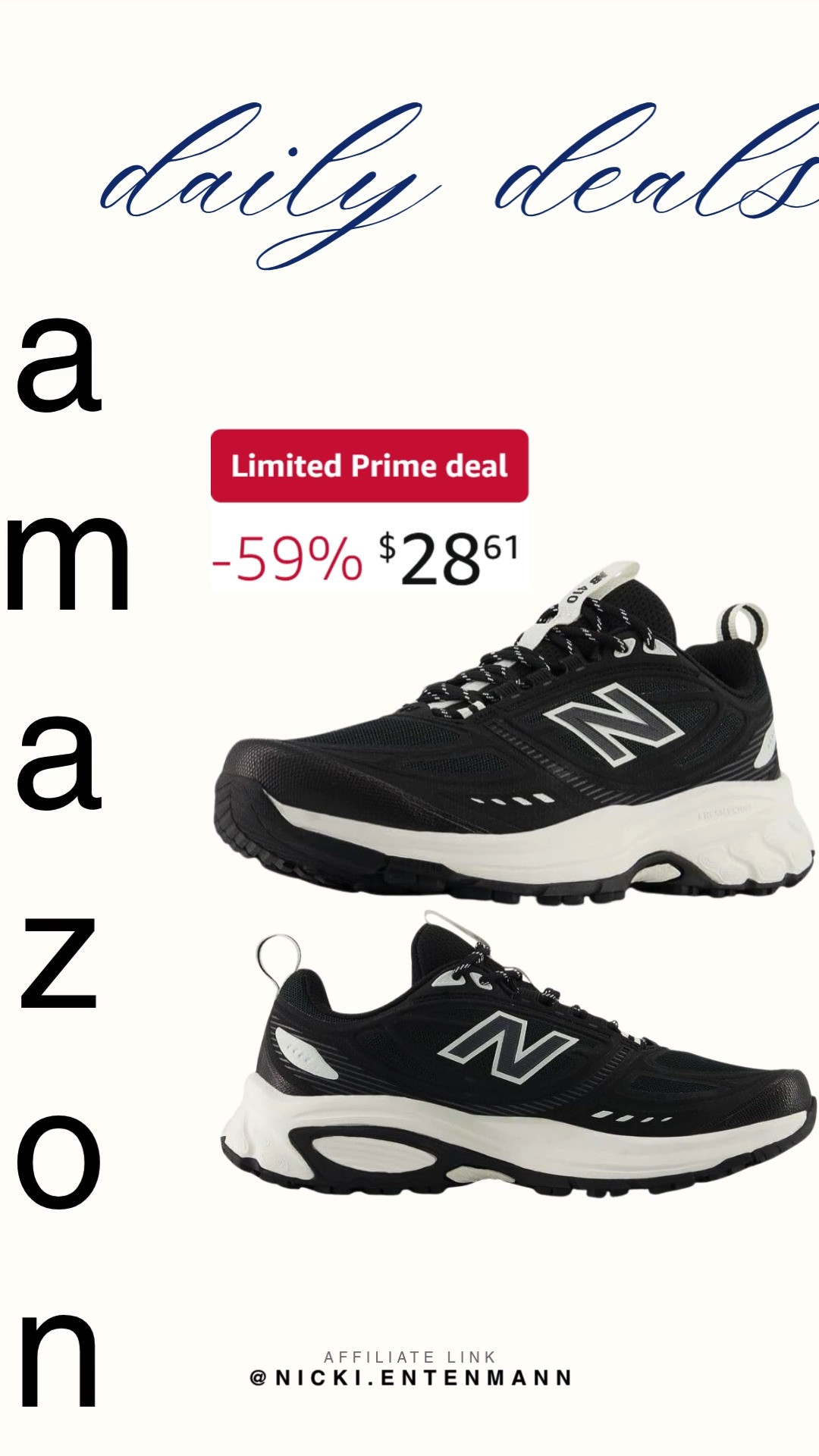 Step into comfort and performance with New Balance Womens Fresh Foam 410v9 designed for cushioning and durability. Lightweight build keeps every stride smooth, making workouts and casual runs feel effortless all day. #newbalance #freshfoam #runningstyle #womensneakers #fitnessgear #activewear #trainingessentials #gymfit #modernliving #shoppinghaul 👟✨🏃‍♀️ 

 #LTKootd #LTKActive #LTKSaleAlert