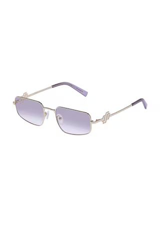 Le Specs Metagalactic in Bright Gold & Lilac Gradient Flash from Revolve.com | Revolve Clothing (Global)