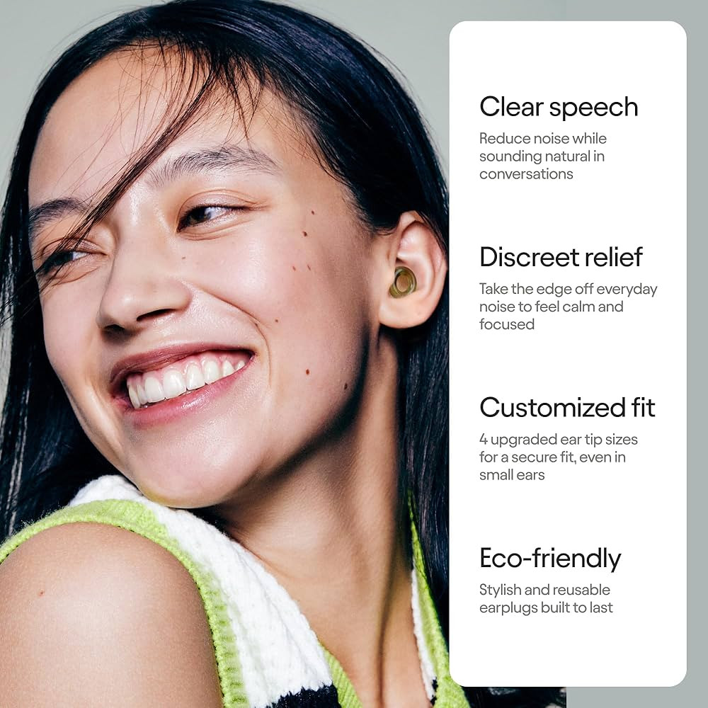 Loop Engage 2 Ear Plugs – Everyday Noise Relief with Clear Speech for Social Gatherings, Work, ... | Amazon (US)