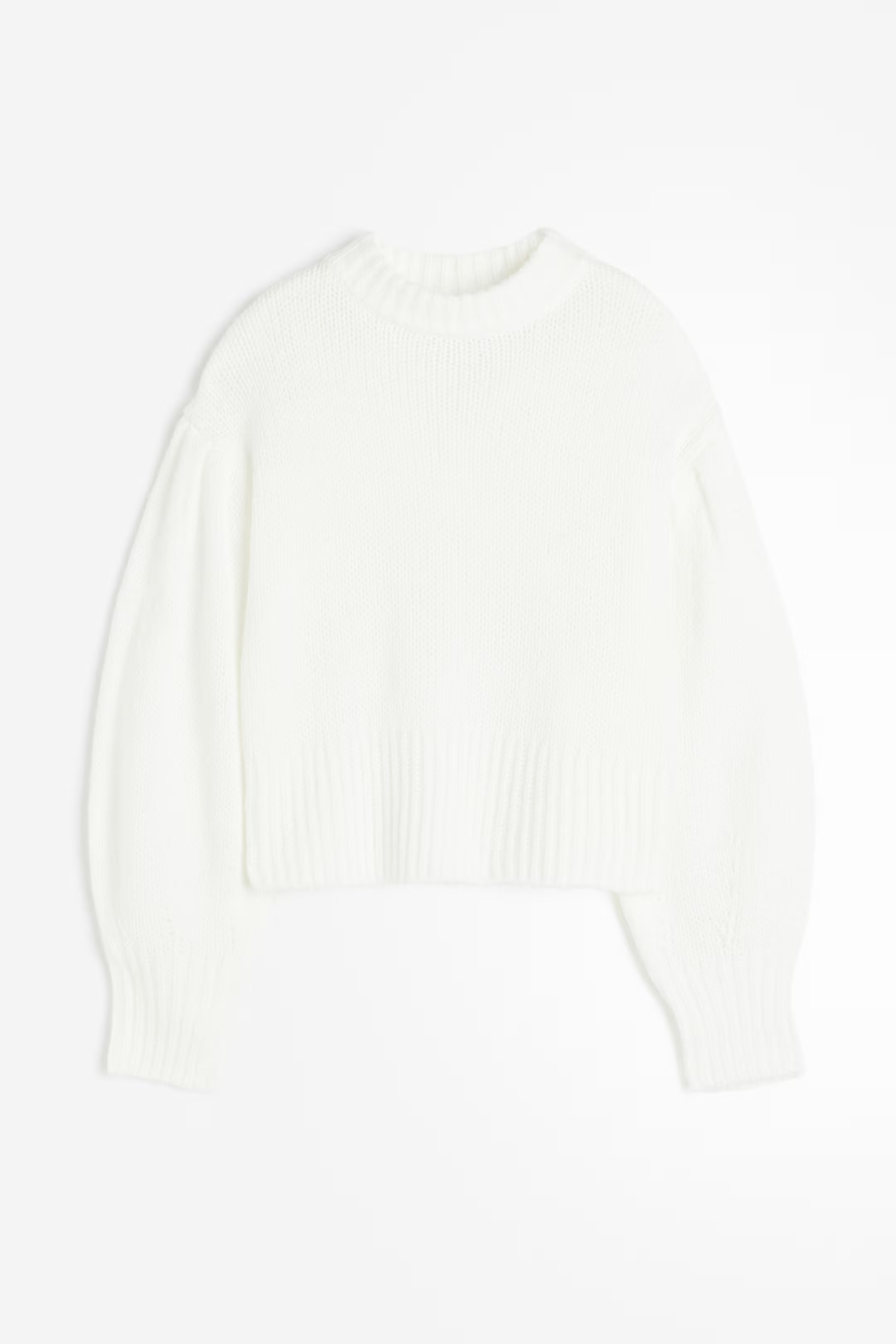 Balloon-sleeved Sweater | H&M (US + CA)