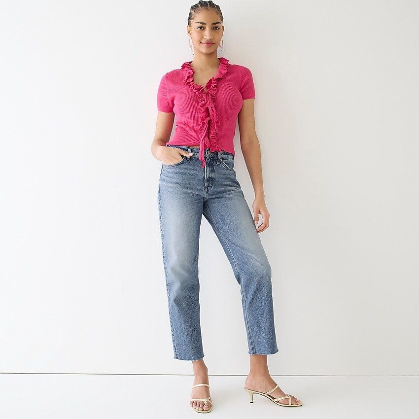High-rise '90s classic straight jean in Downtown wash | J.Crew US
