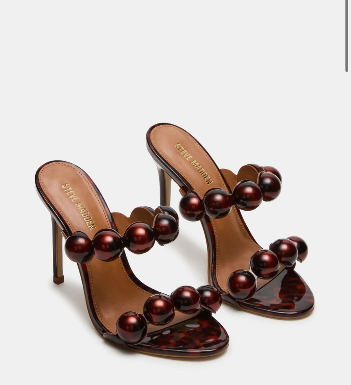 Alaia inspired. SATURN BEADS TORTOISE HEELS 

#LTKPetite #LTKSaleAlert #LTKMidsize