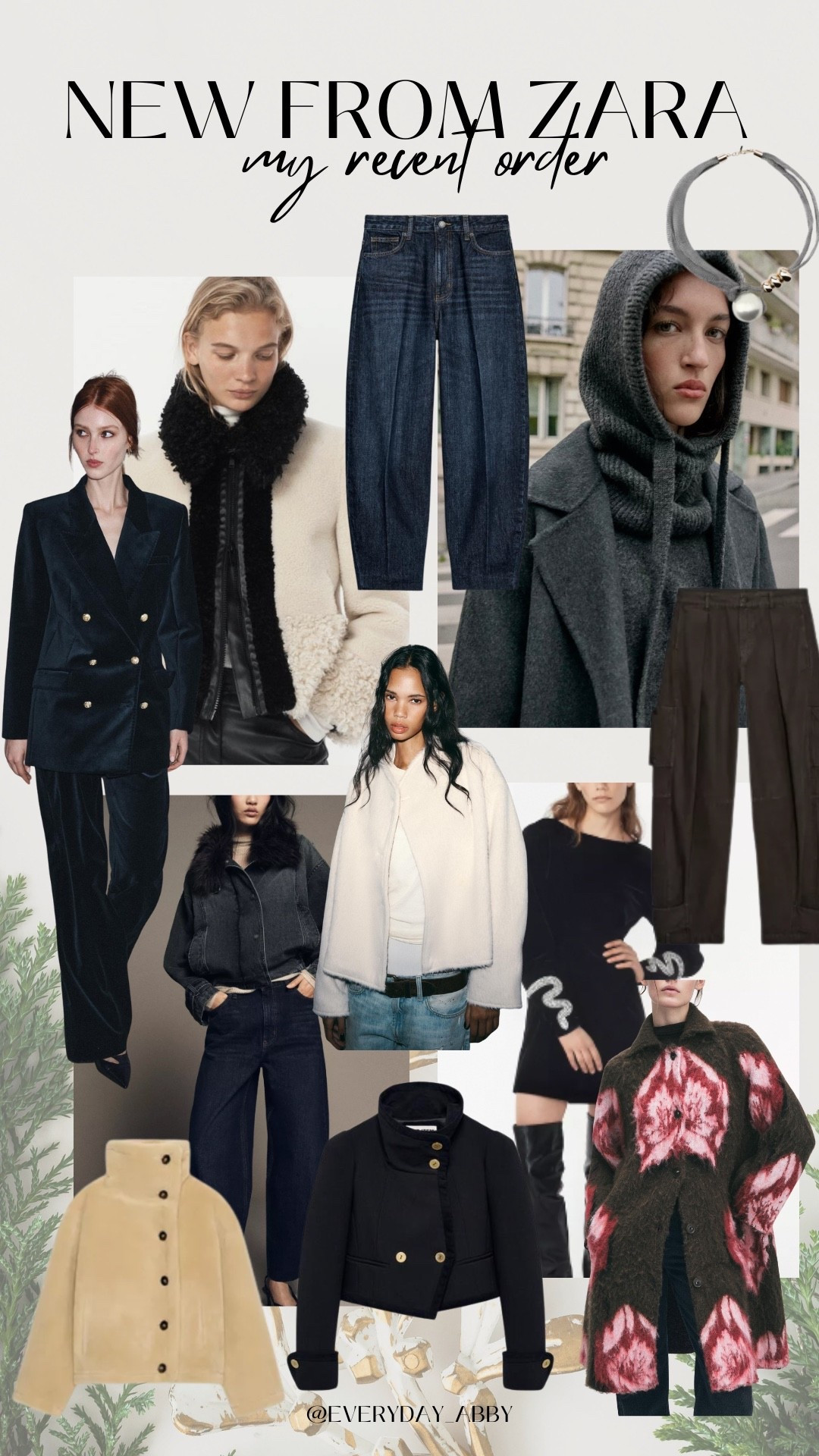 Recent order from Zara 🖤

#LTKSeasonal #LTKGiftGuide #LTKHoliday