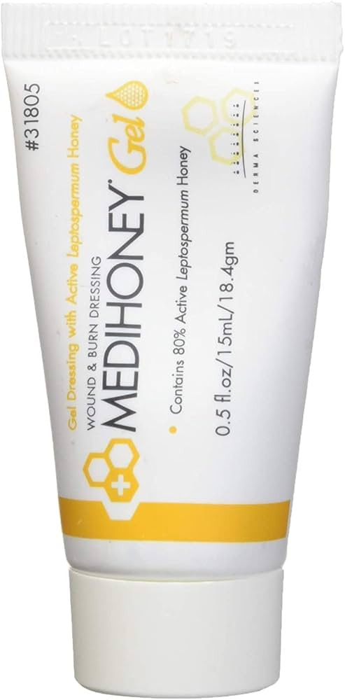 Improved Medihoney Gel Wound and & Burn Dressing from Derma Sciences, 0.5 oz, | Amazon (US)