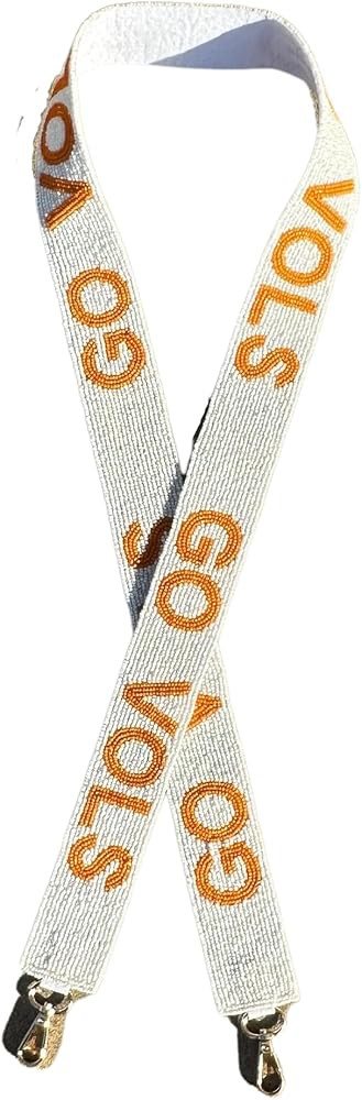 Beaded Purse Strap Tennessee College Game Day Clear Handbag Replacement Strap Stadium Football Un... | Amazon (US)