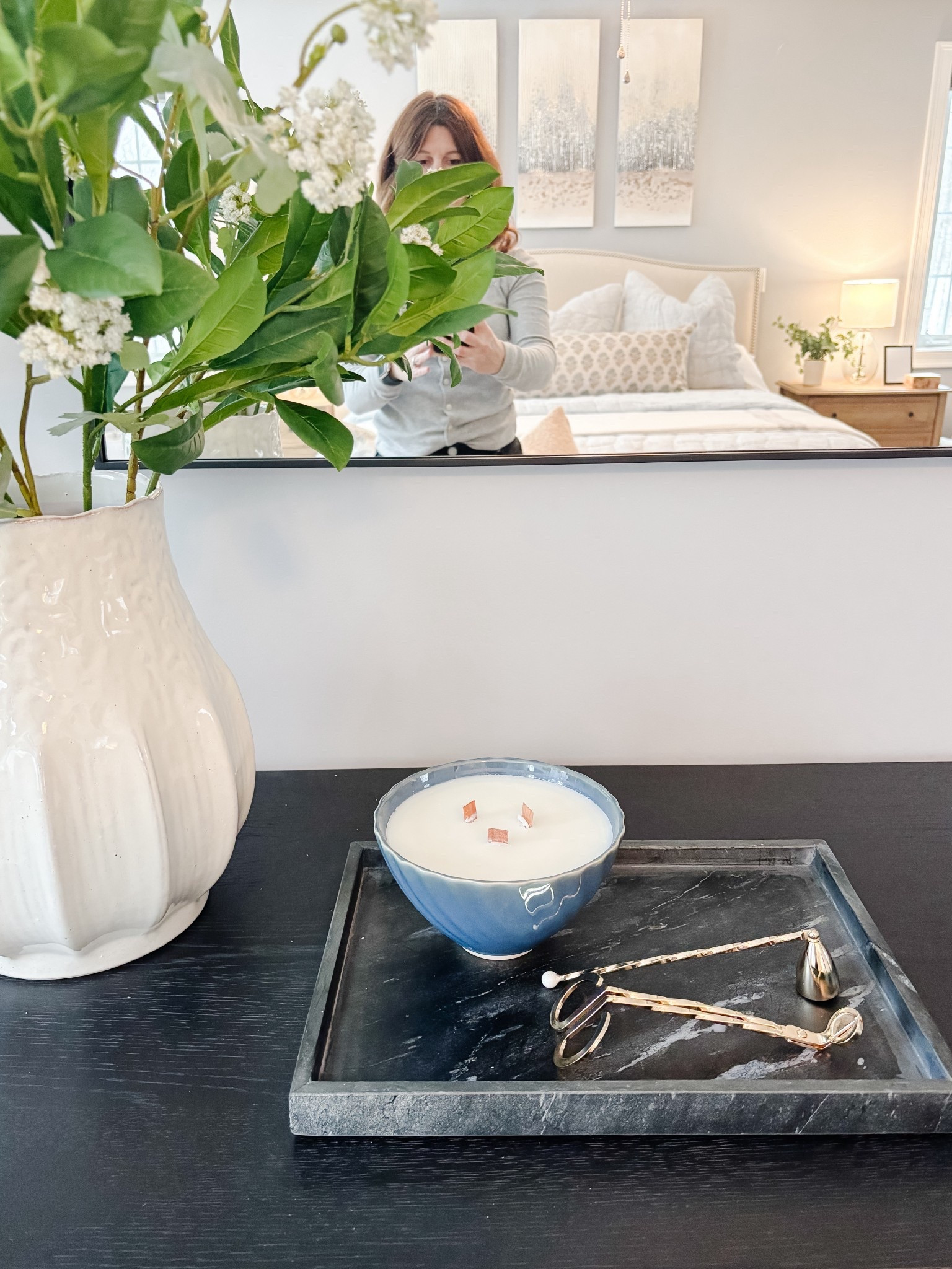 Bedroom Styling 

#LTKHome #LTKmorningroutine #LTKselfcare