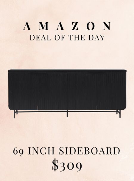Amazon deal on this gorgeous 69 inch sideboard! Would be great as a TV stand or dining room sideboard  