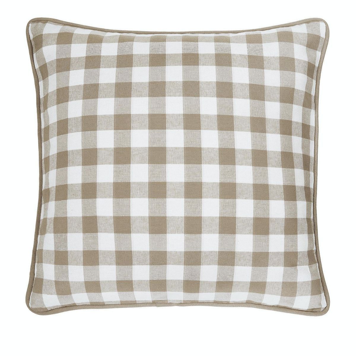 Kate Aurora 2 Pack Country Farmhouse Buffalo Plaid Zippered Pillow Covers | Target